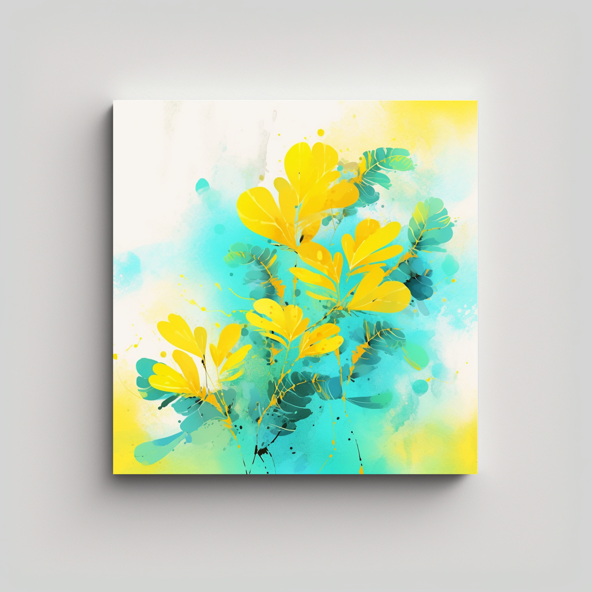 cuadro-intenso-de-patr-n-gr-fico-amarillo-y-turquesa-atmosfera-neonoir-en-las-pinturas-de-decoraci-n-s