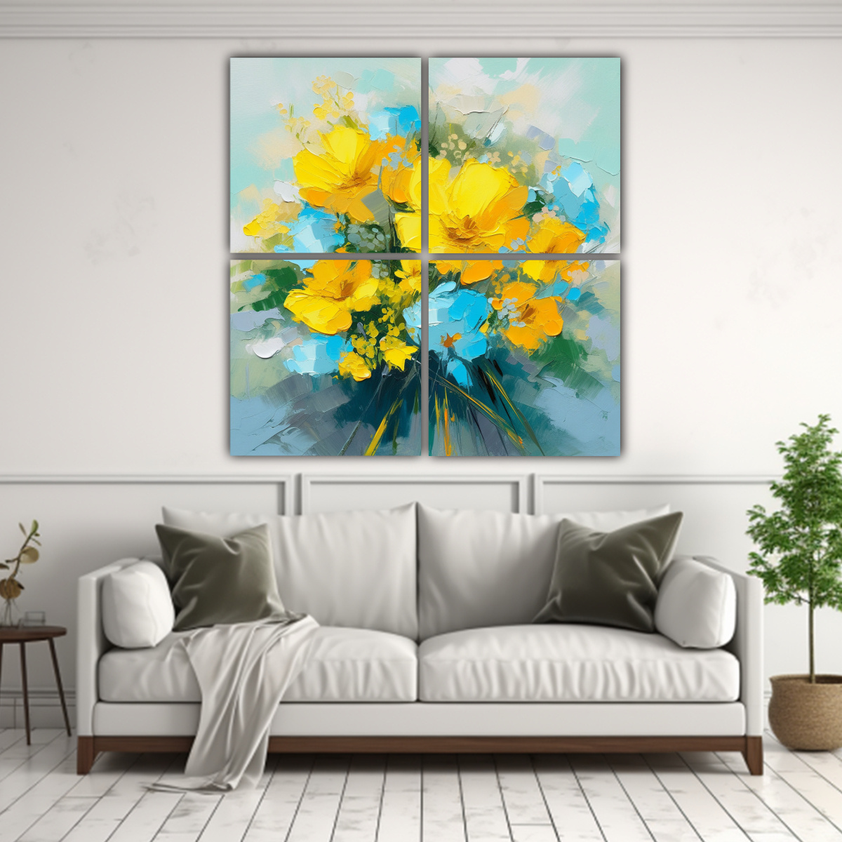 cuadro-moderno-a-amarillo-y-cian-flores-en-lienzo-para-decoraci-n-1