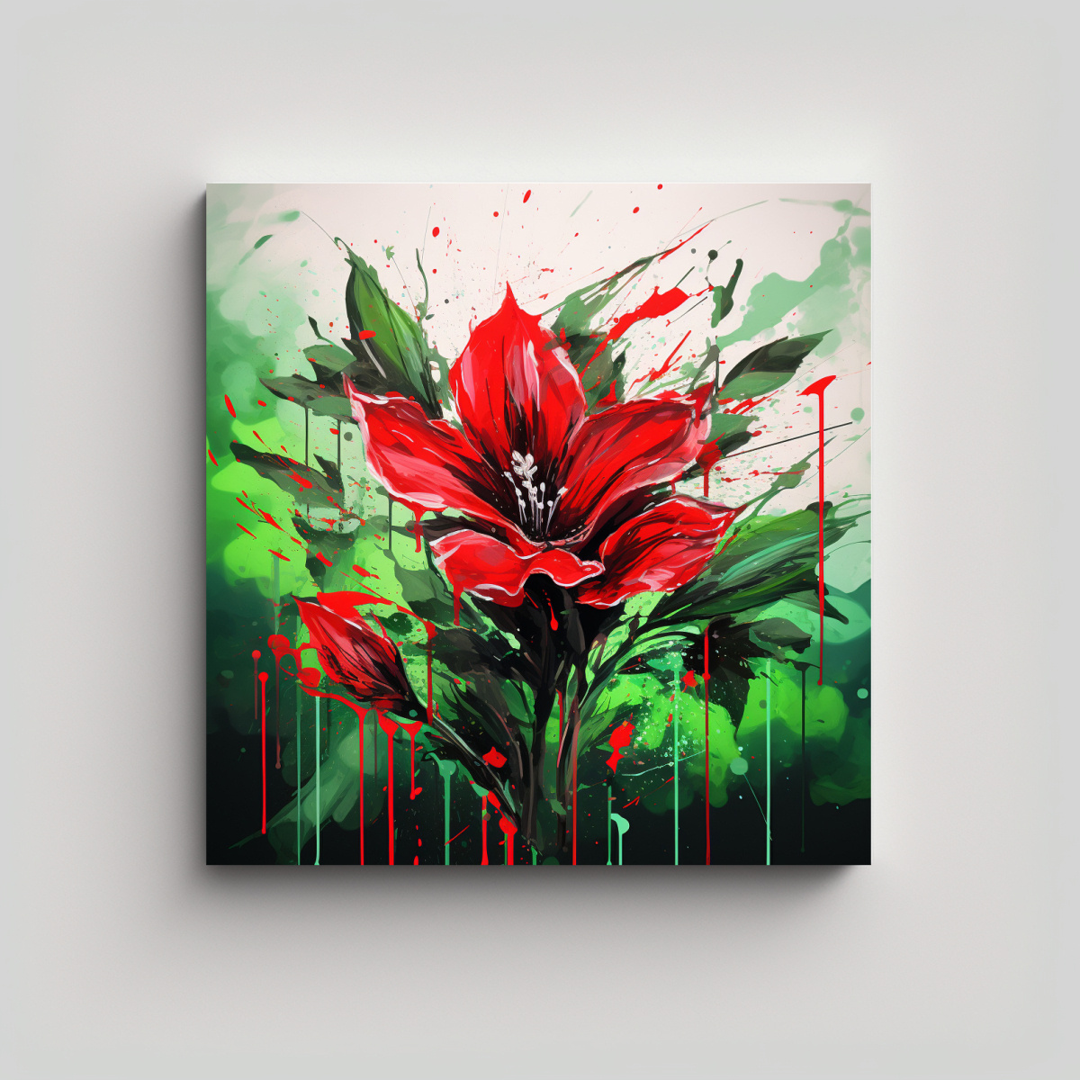 cuadro-moderno-verde-y-rojo-ambiente-neonoir-estilo-decorativo