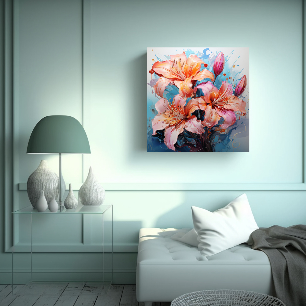 cuadro-modernos-est-tica-flores-de-lirios-en-turquesa-y-rosa-pintura-abstracta-1