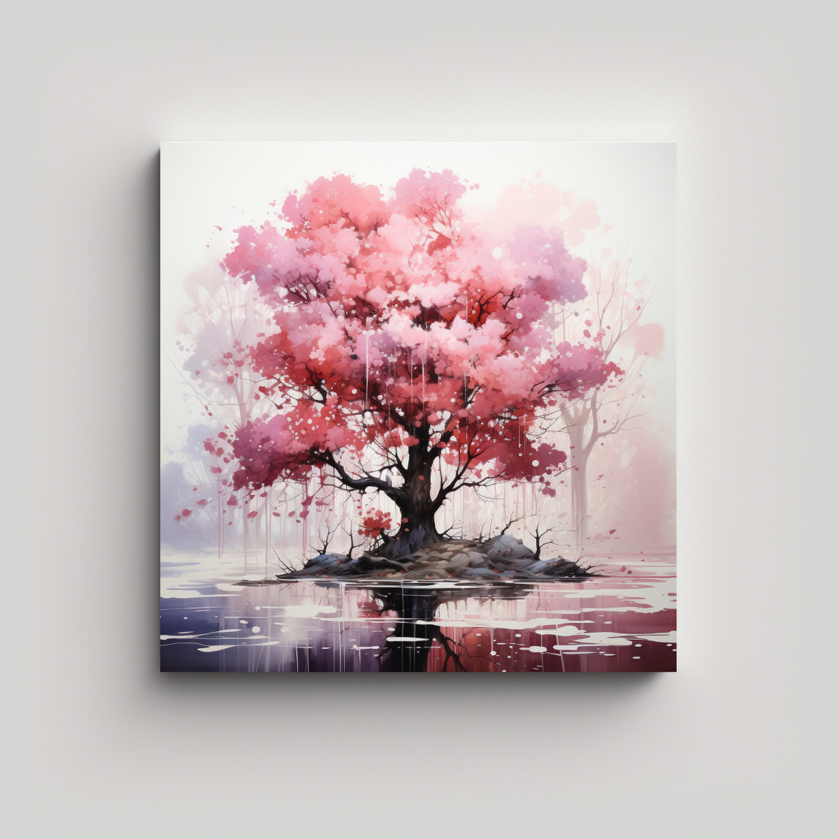 cuadro-sublimado-a-forest-tree-colores-blanco-y-rosa-pintura-abstracta