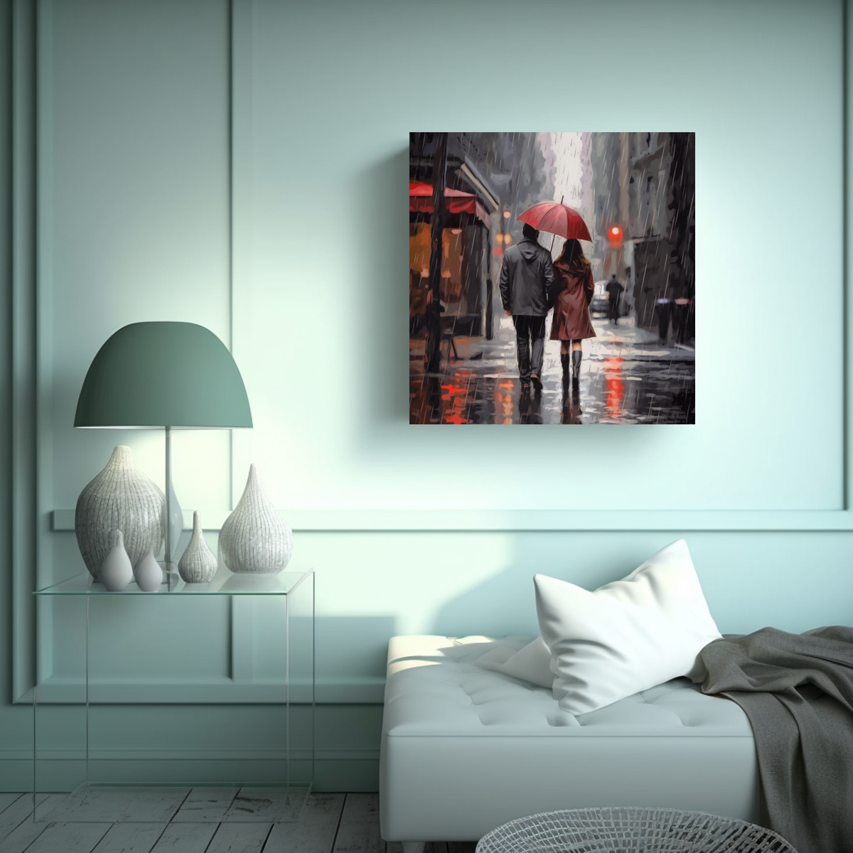 cuadro-vanguardia-pareja-caminando-bajo-la-lluvia-con-paraguas-1-1
