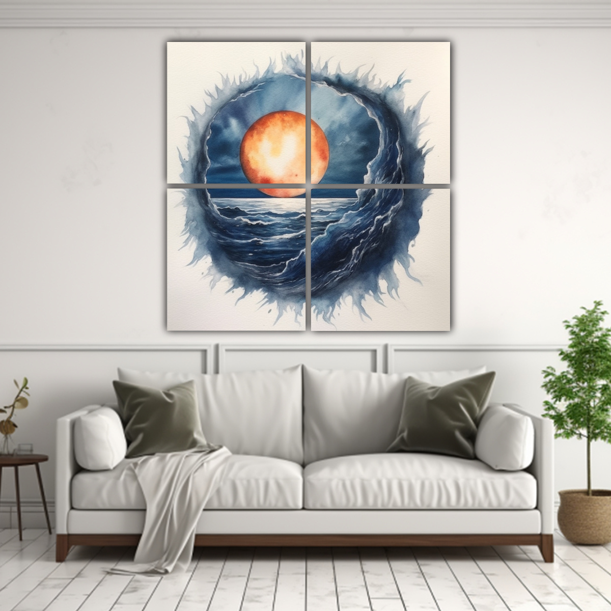 cuadros-abstracci-n-impactante-con-vista-de-un-eclipse-pintados-con-acuarela-azul-en-un-mar-de-agua-1