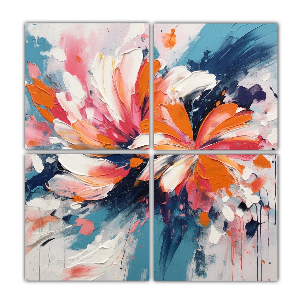 cuadros-abstractos-duraderos-con-pinceladas-experimentales-de-flores