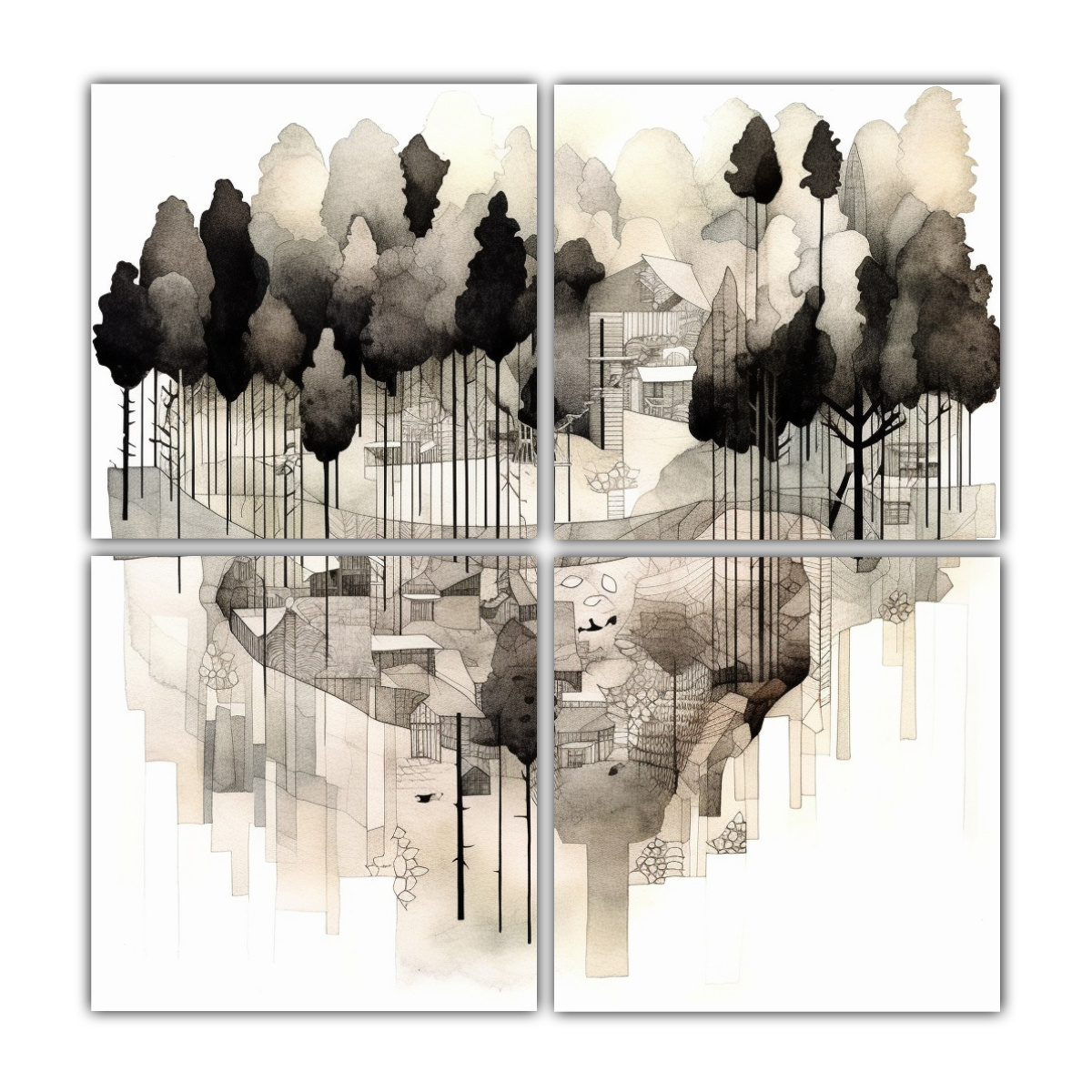 cuadros-contempor-neos-inspiraci-n-fragmentada-bosque-minim