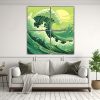 cuadros-de-decoraci-n-con-figuras-de-olas-de-colores-verde-claro-estilo-dibujos-animados-como-la-gran-ola-1