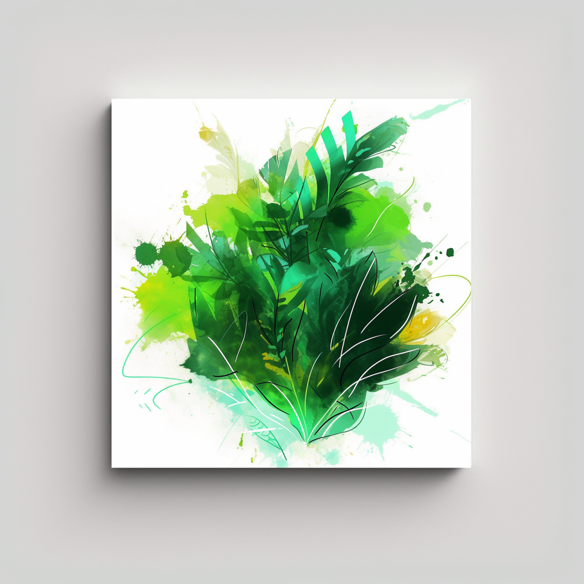 cuadros-de-decoraci-n-en-estilo-vanguardista-y-personalidad-en-colores-verdes-con-atm-sfera-neonoir