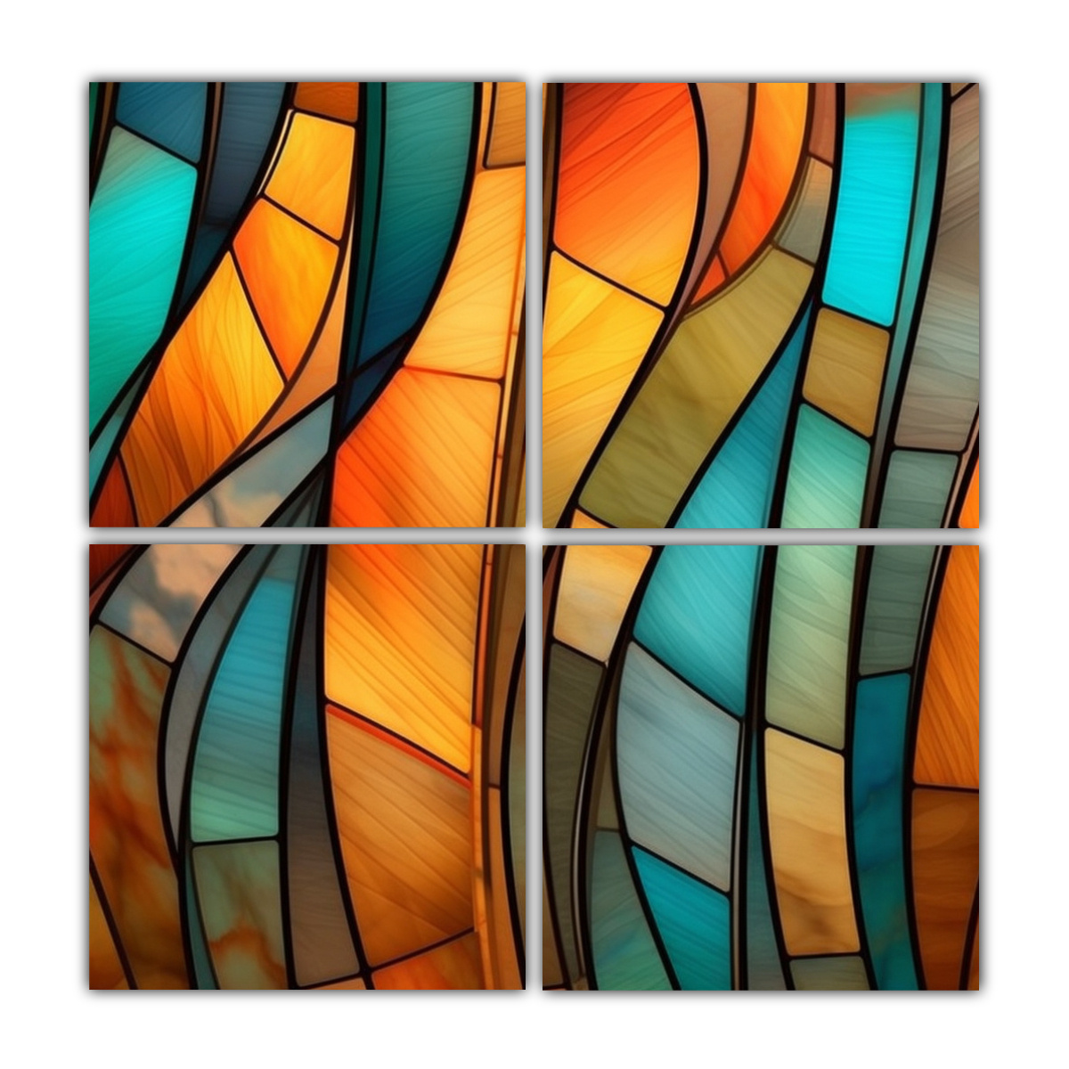 cuadros-de-vidrio-manchado-en-tonos-c-lidos-gris-mbar-y-verde-azulado