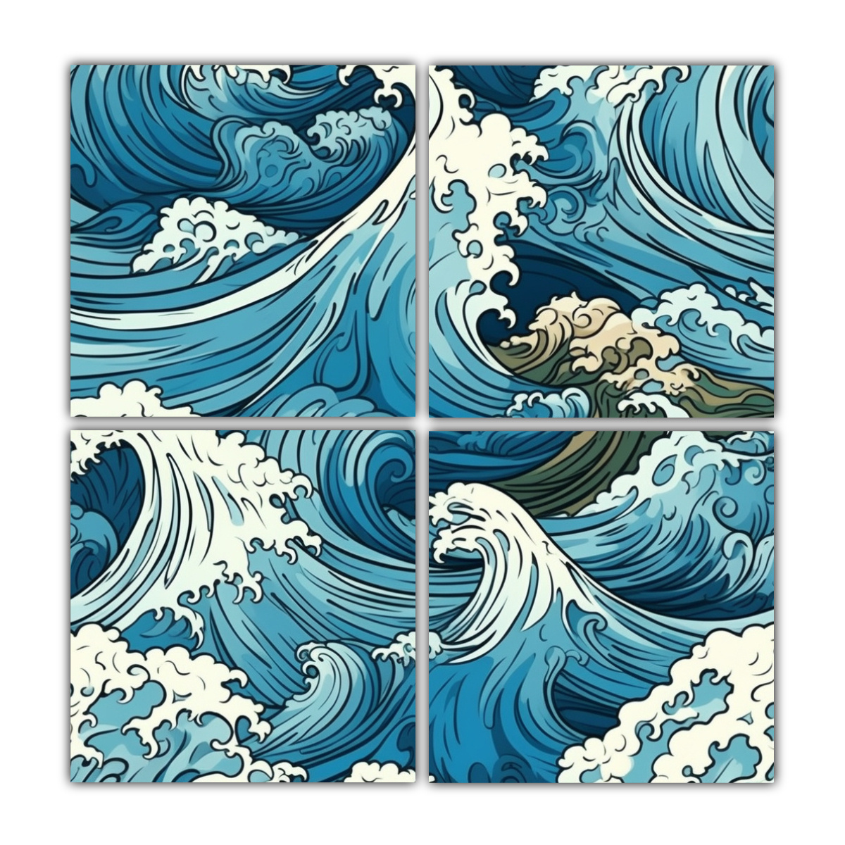 cuadros-decorativos-con-ondas-de-arte-callejero-en-el-oc-ano-color-tinta-cuadro-tropical-