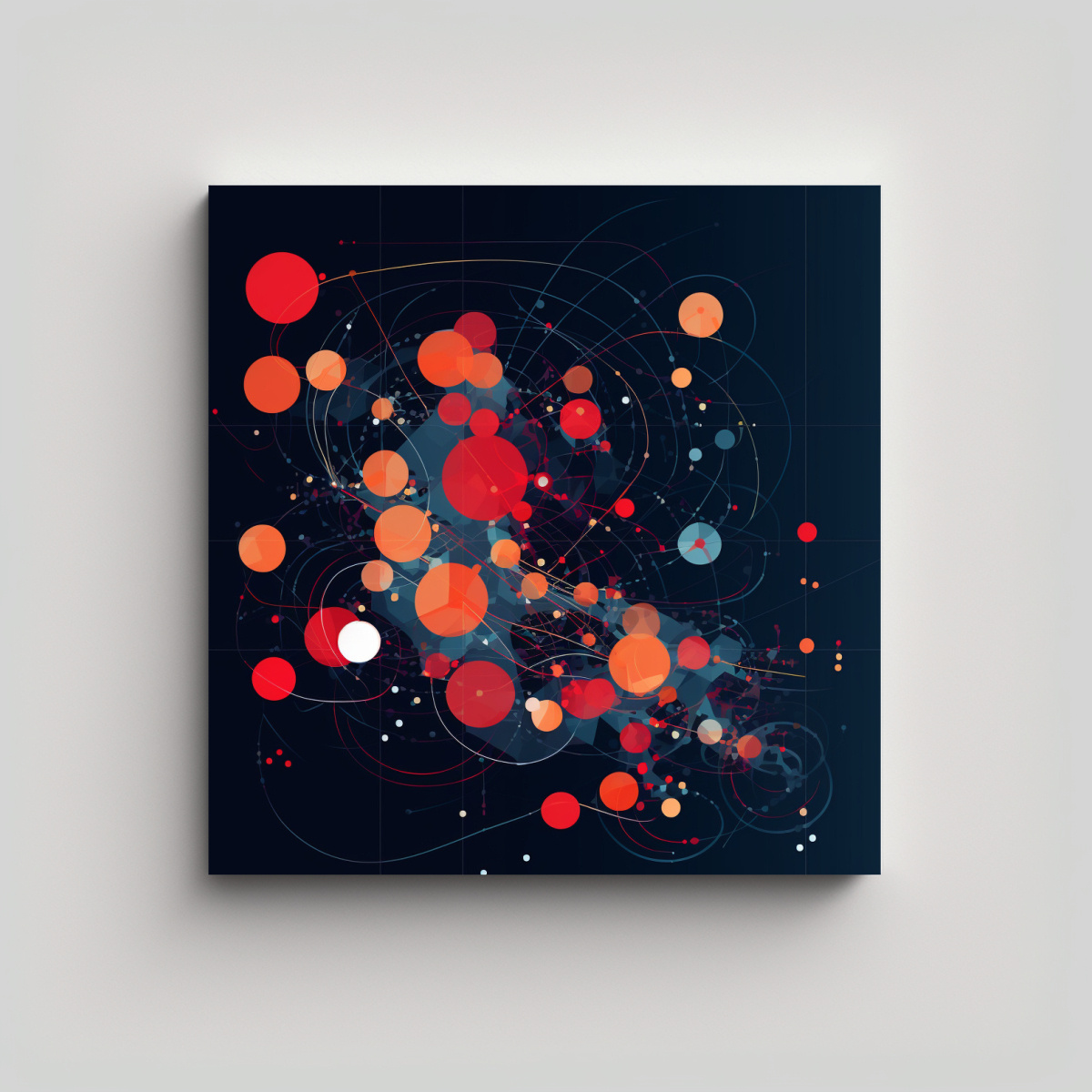 cuadros-decorativos-de-finas-l-neas-alegres