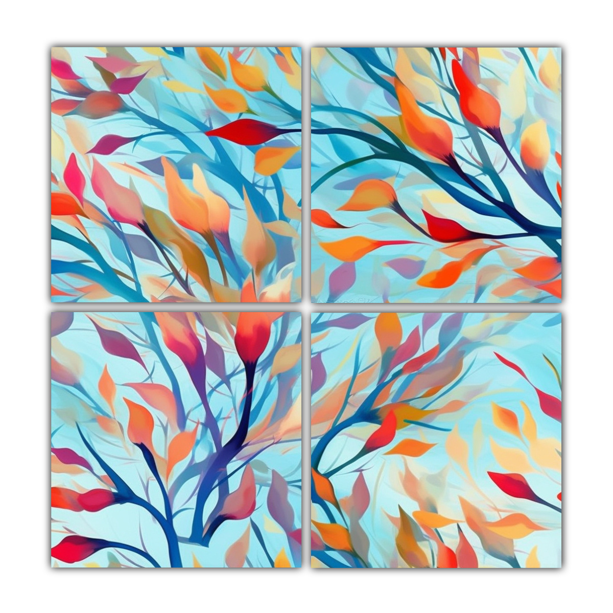 cuadros-decorativos-de-hojas-y-ramas-al-viento-estilo-impresionista