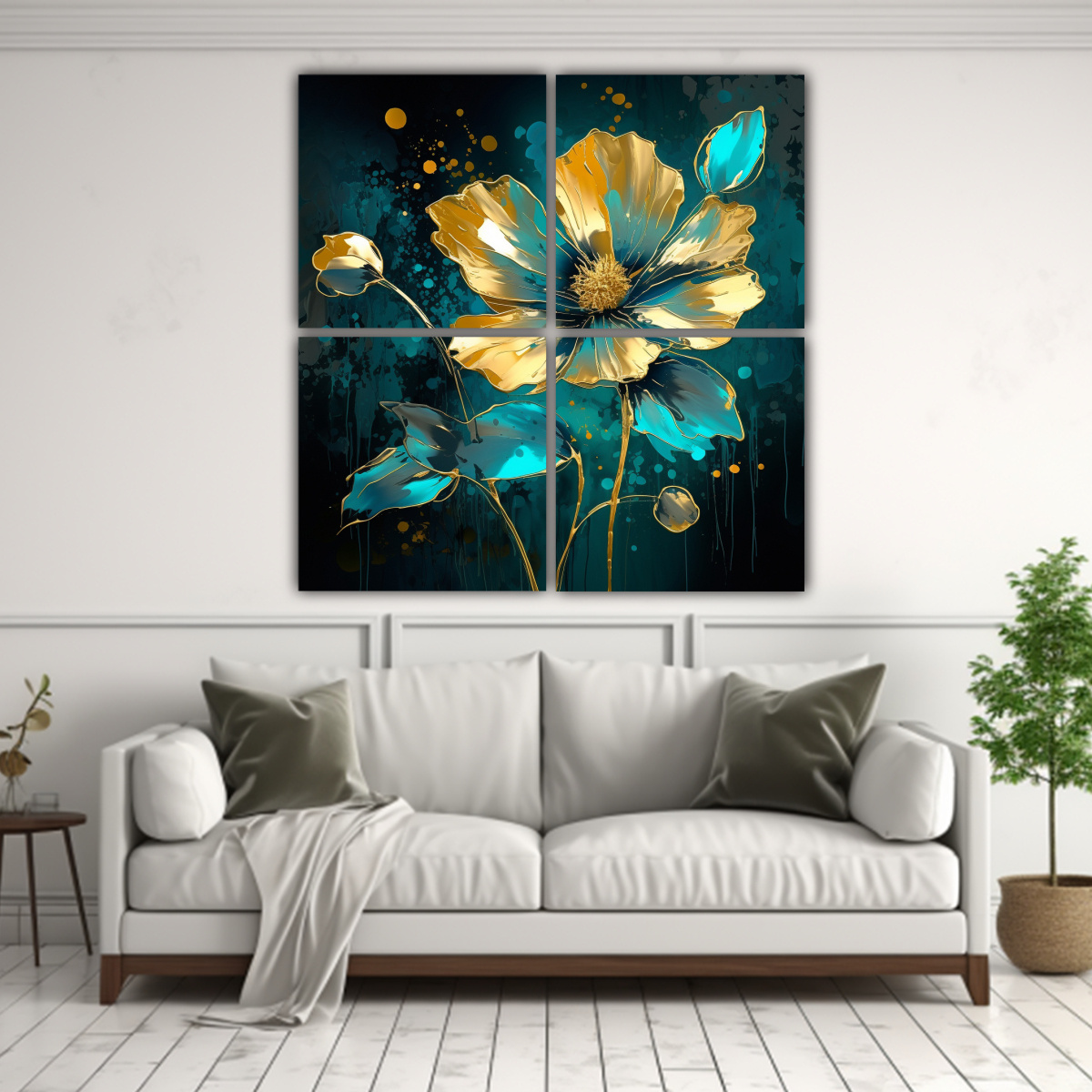 cuadros-decorativos-turquesa-y-dorado-atmosfera-neonoir-representaci-n-estilo-1