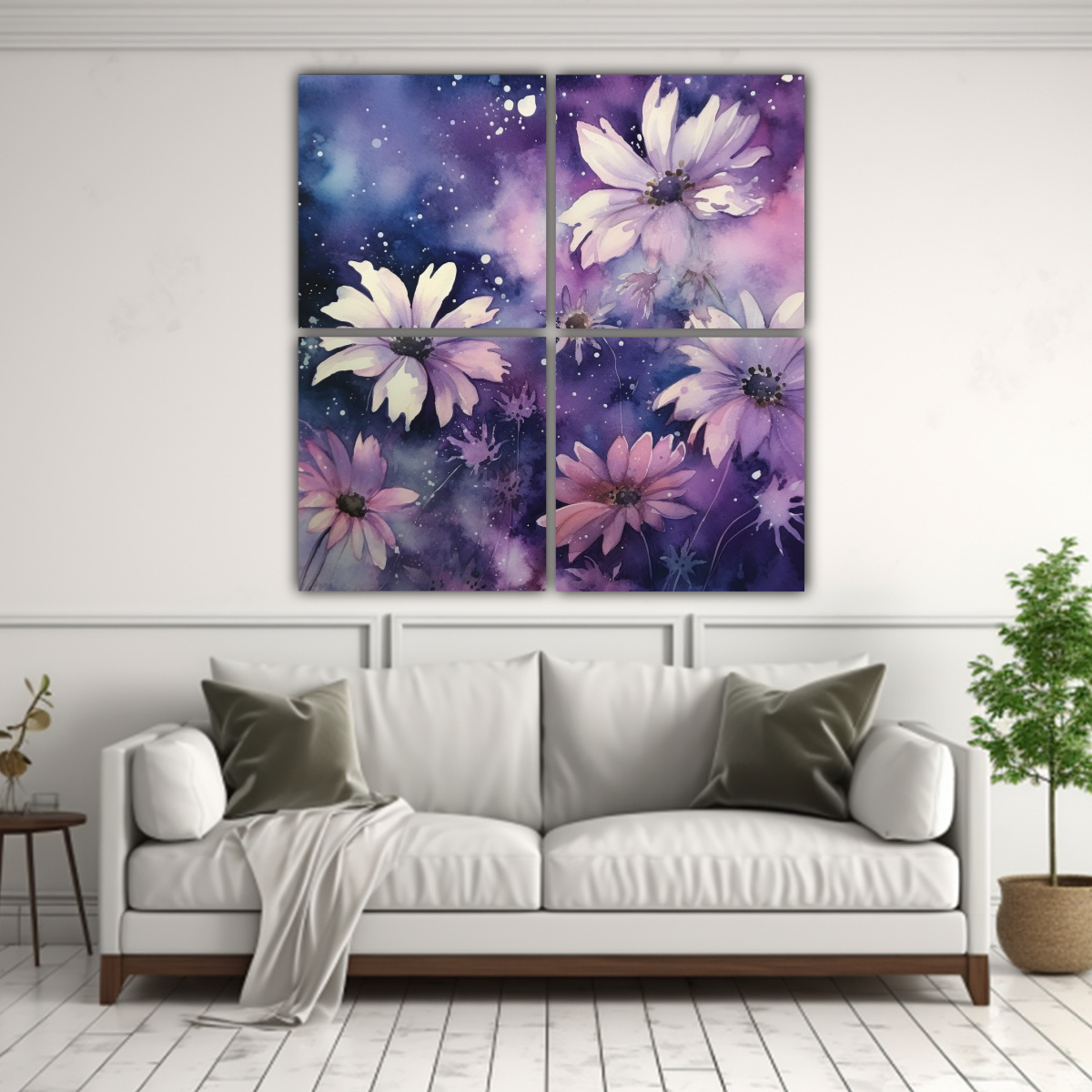 cuadros-modernos-de-flores-celestiales-con-misterio-y-acuarela-de-tonos-morados-1