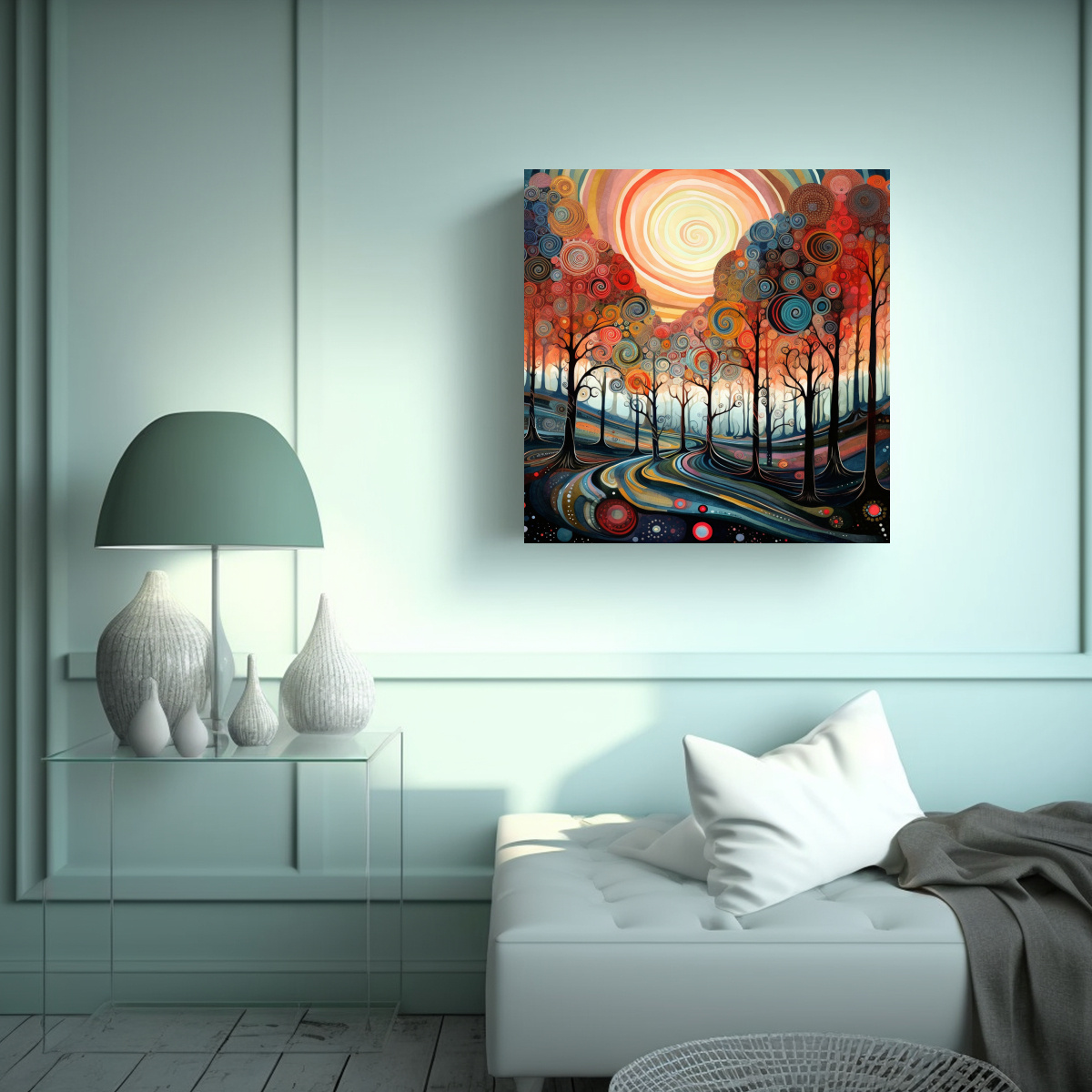 cuadros-modernos-de-rbol-colorido-con-c-rculos-1