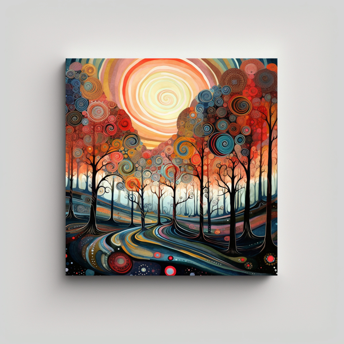 cuadros-modernos-de-rbol-colorido-con-c-rculos