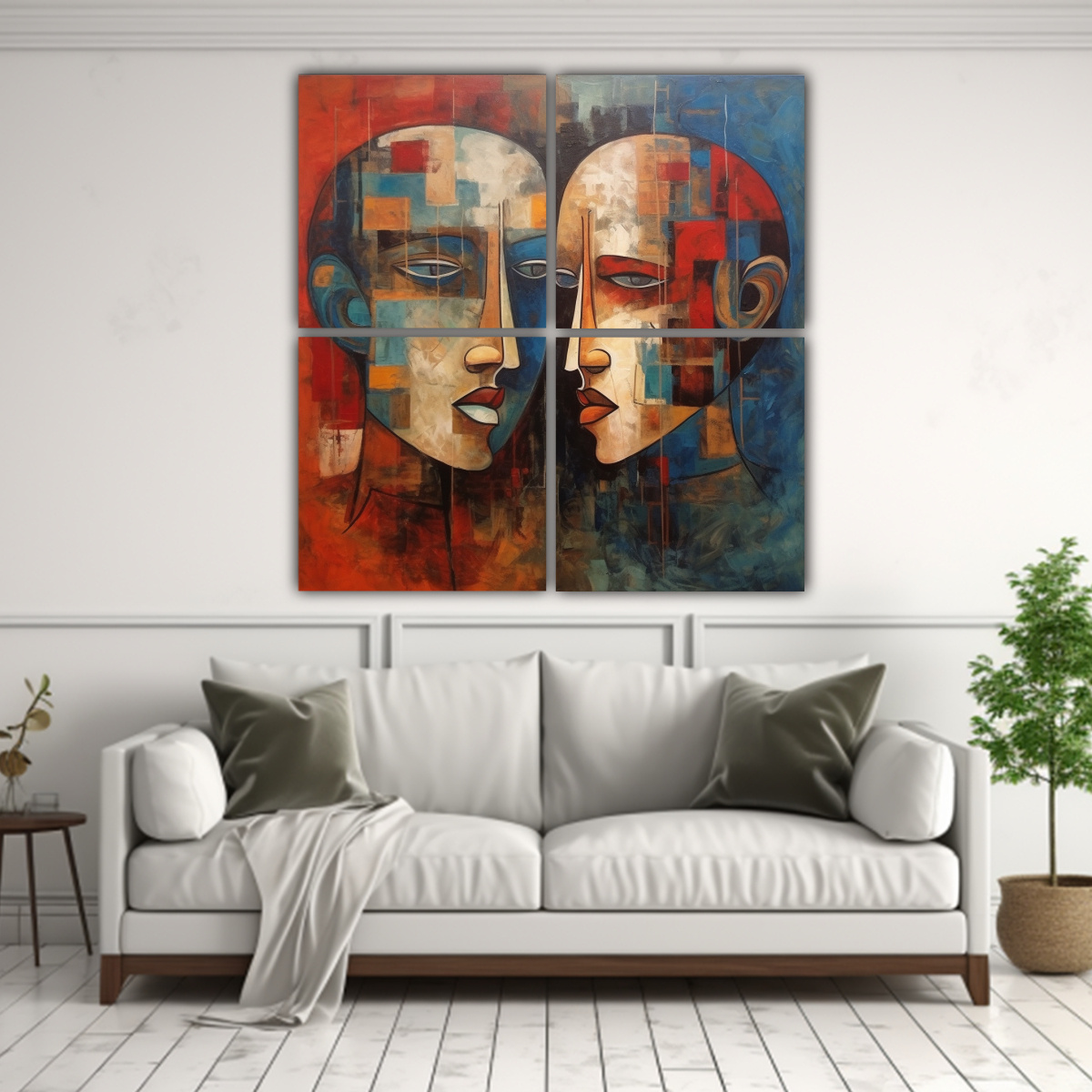 cuatro-acuarelas-abstractas-estilo-leonardo-da-vinci-dos-cabezas-vivas-1