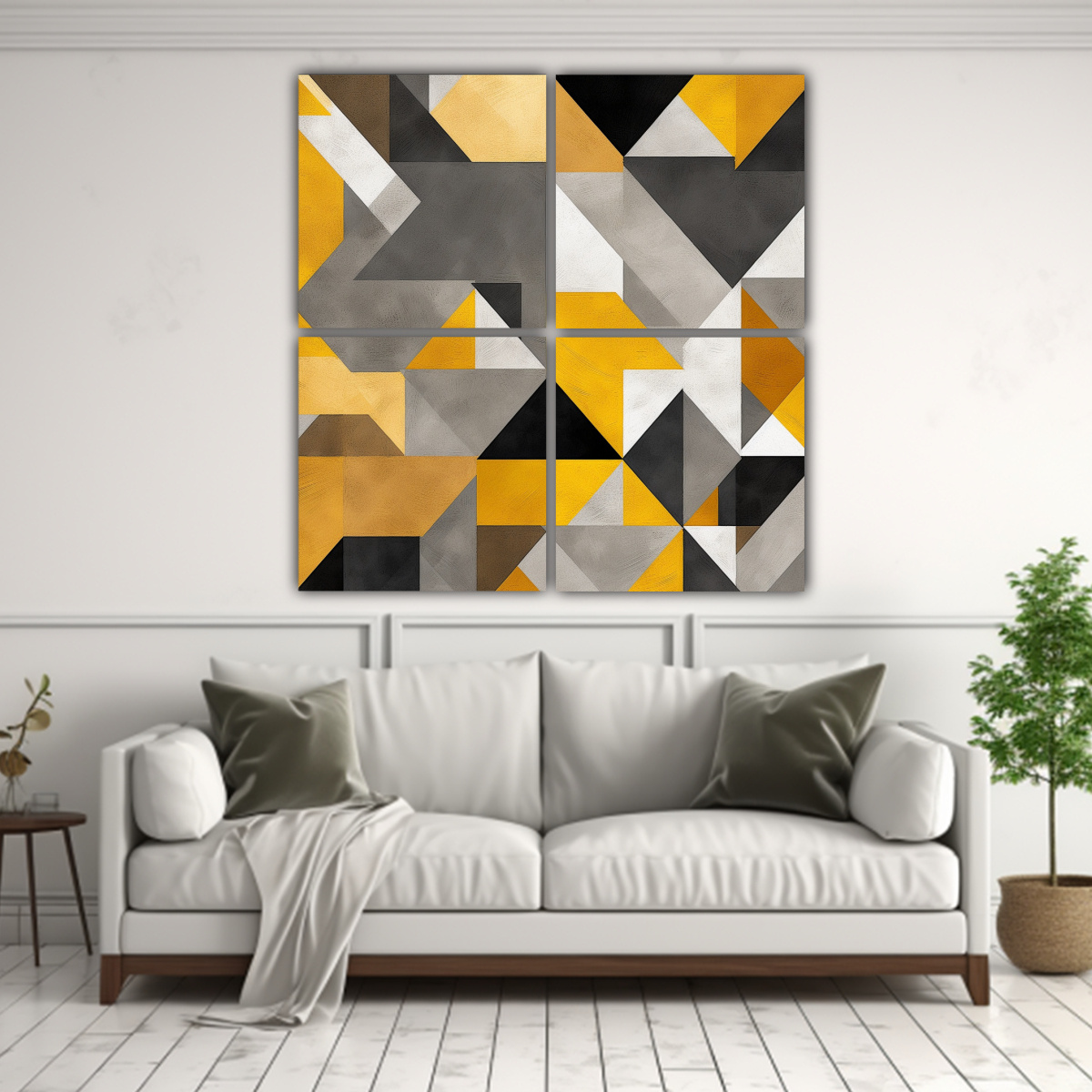 cuatro-canvas-modernos-arte-gr-fico-hero-tri-ngulos-geom-tricos-blanco-por-lesliejmo-en-estilo-decorativo-de-pinturas-1
