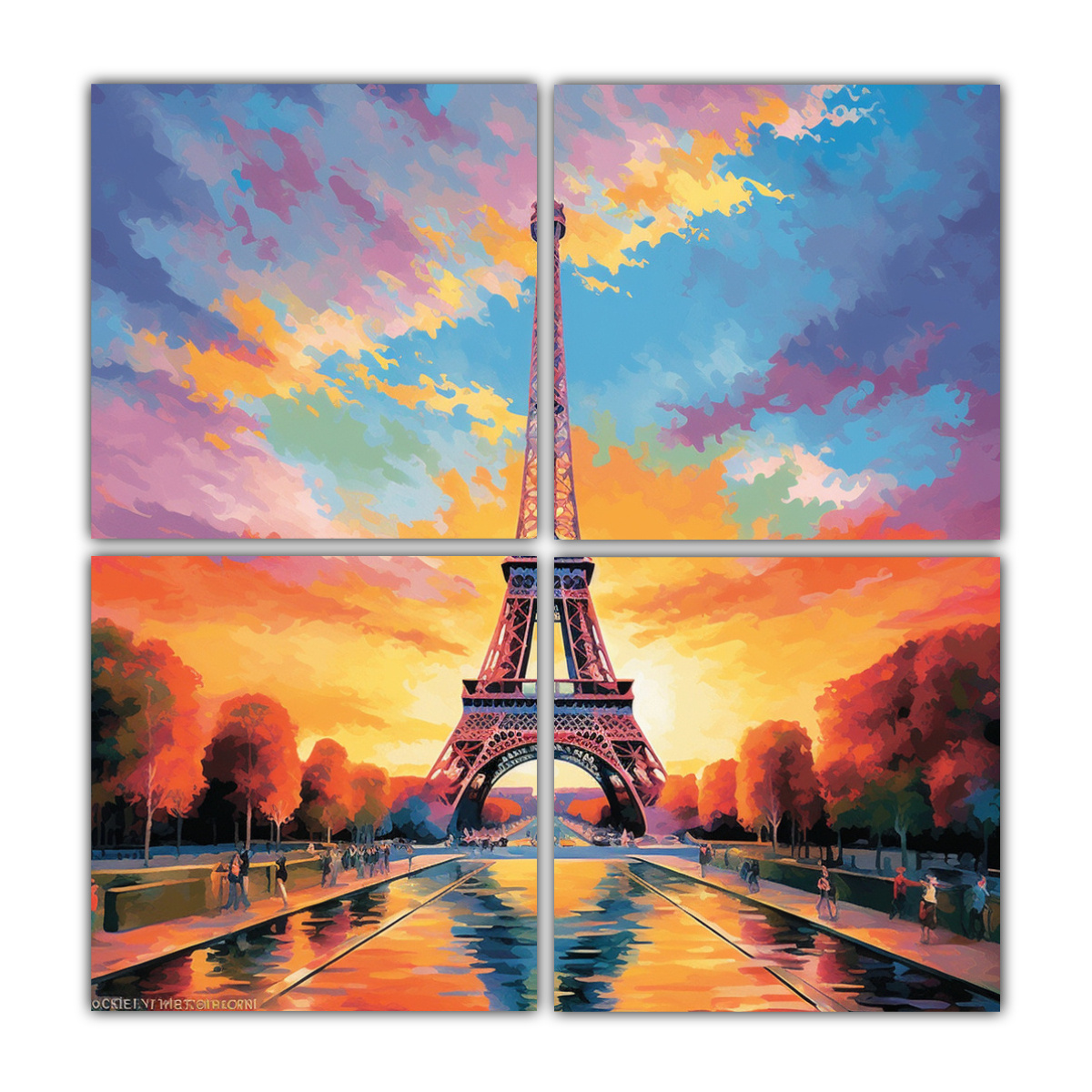 cuatro-composiciones-imagen-arte-urbano-pinta-una-escena-hipnotizante-de-la-torre-eiffel-al-atardecer