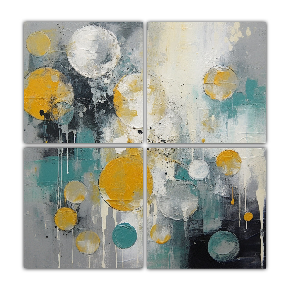 cuatro-cuadros-colores-simplicidad-2023-pintura-abstracta-blanco-gris-turquesa-amarillo-g