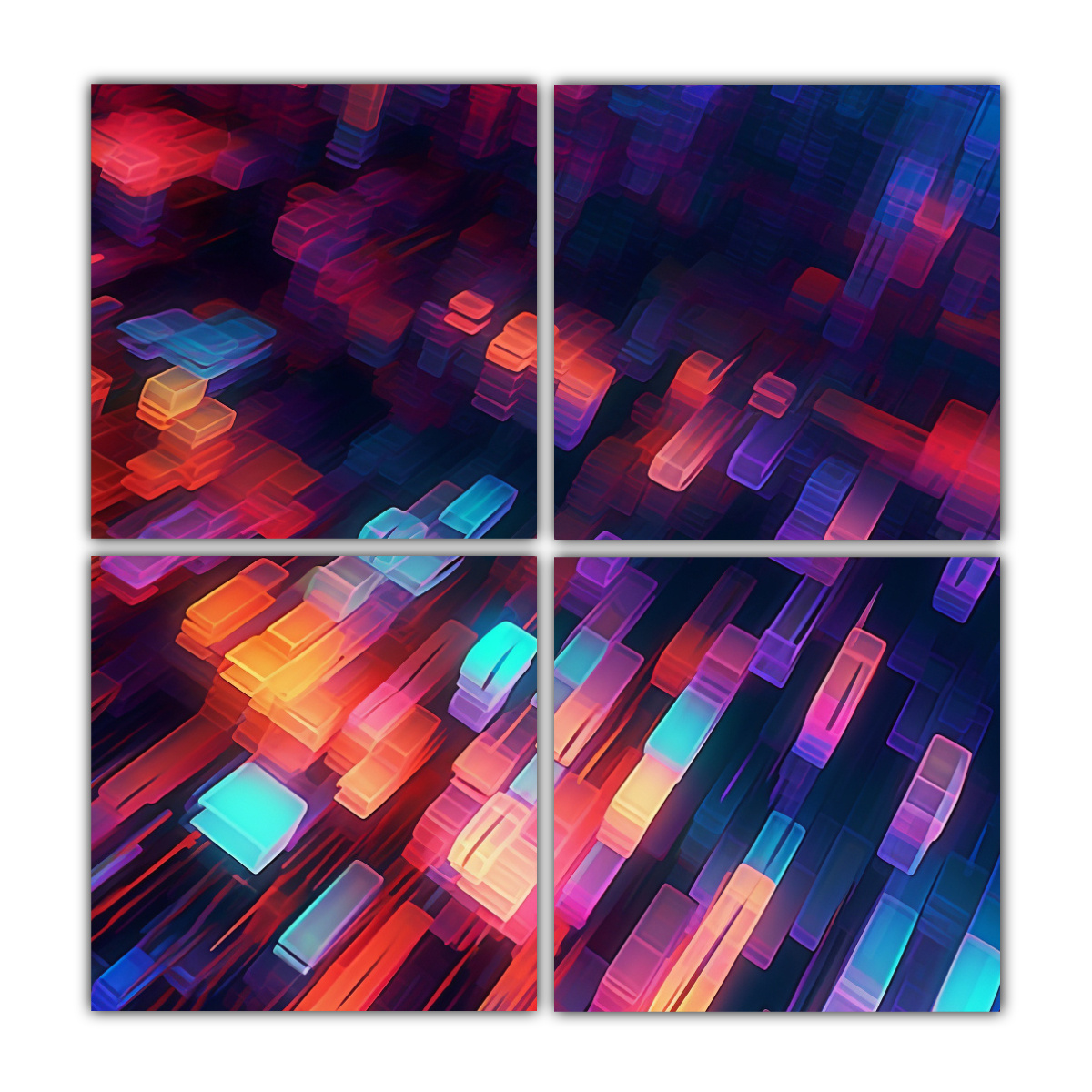 cuatro-cuadros-conceptuales-de-textura-abstracta-uhd-con-flujo-de-informaci-n