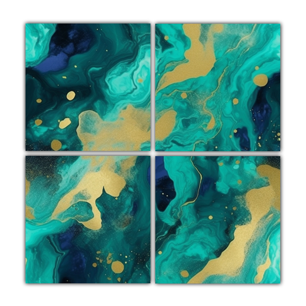 cuatro-cuadros-de-tela-abstractos-con-textura-de-m-rmol-l-quido-gradiente-glitter-azul-emer