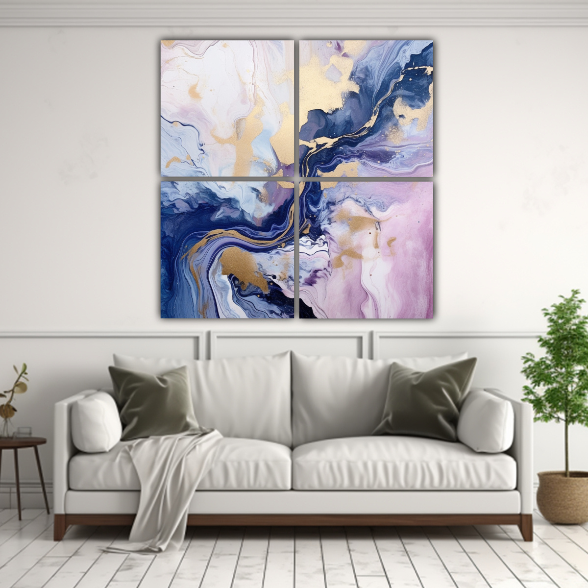 cuatro-cuadros-modernos-inspiraci-n-pintura-abstracta-azul-y-dorada-1