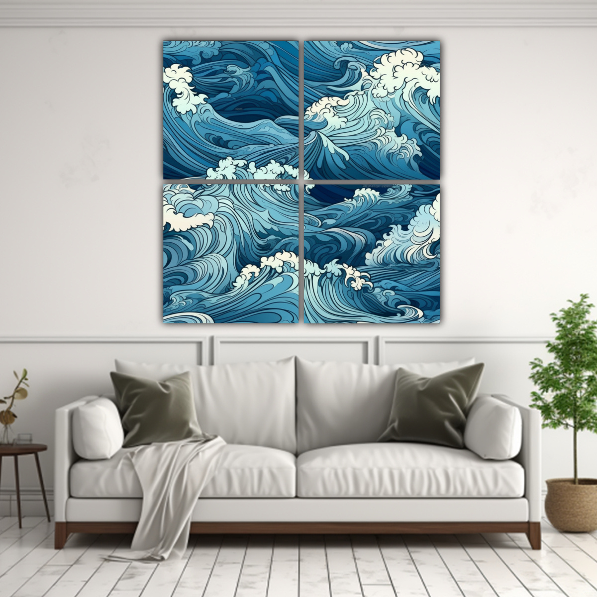 cuatro-lienzos-abstractos-de-exuberantes-olas-del-oc-ano-con-detalles-intrincados-1