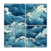 cuatro-lienzos-abstractos-de-exuberantes-olas-del-oc-ano-con-detalles-intrincados