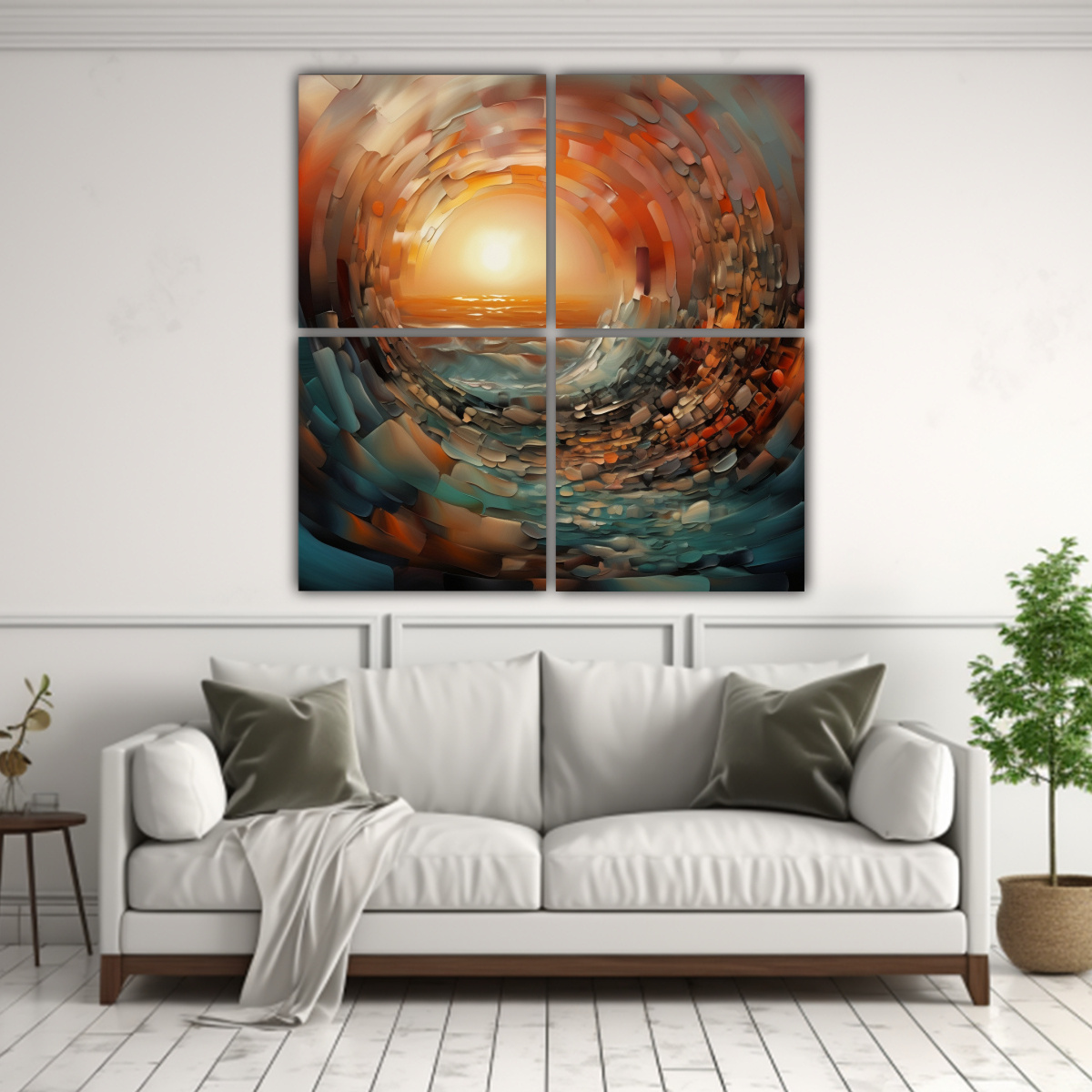 cuatro-lienzos-cuadro-impresionante-de-paisaje-marino-al-atardecer-1