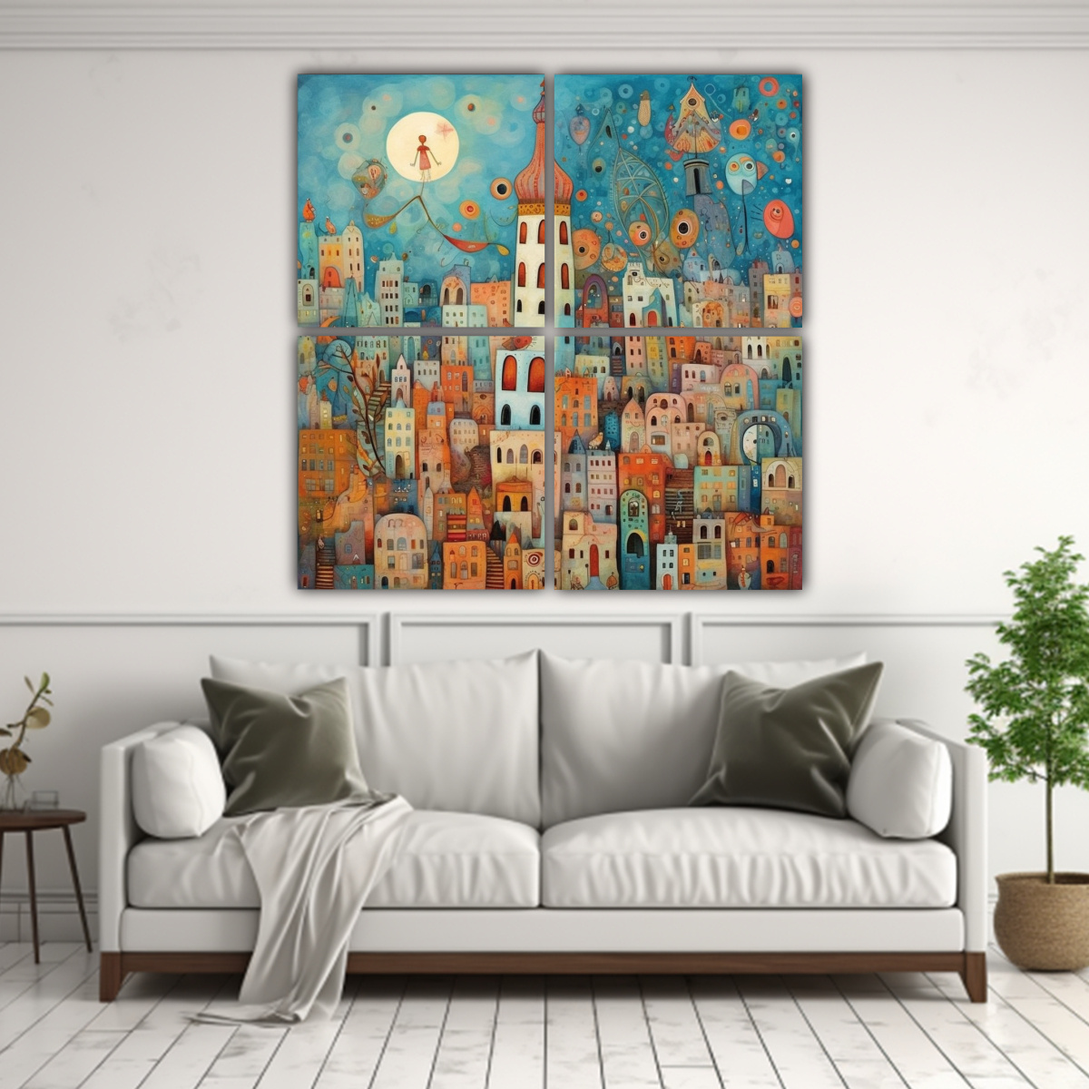 cuatro-lienzos-de-tela-con-l-neas-finas-estilo-inmersivo-de-chagall-mezclado-con-graffiti-y-jennifer-lomm-1