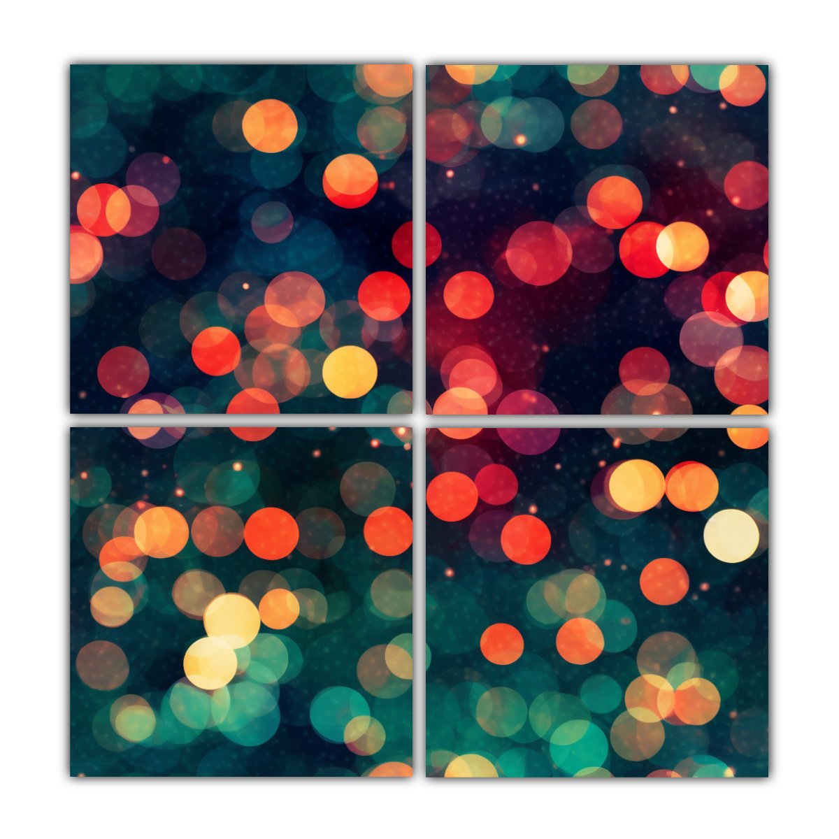 cuatro-lienzos-de-tela-cuadro-con-bastidor-de-madera-efecto-bokeh