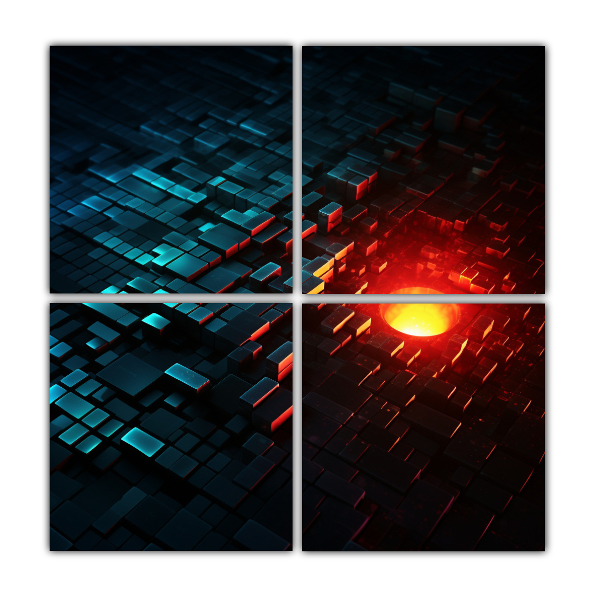 cuatro-lienzos-de-tela-decorativos-imagen-de-fondo-abstracta-de-tecnolog-a-oscura-para-el-lado-web-