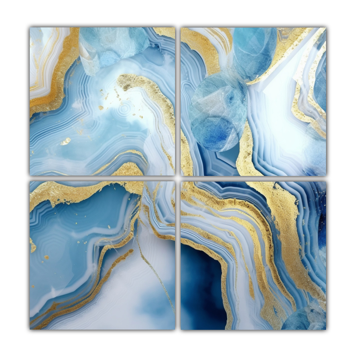 cuatro-lienzos-de-tela-forma-comedor-patr-n-de-gata-estilo-acuarela-con-tonos-pastel-azules