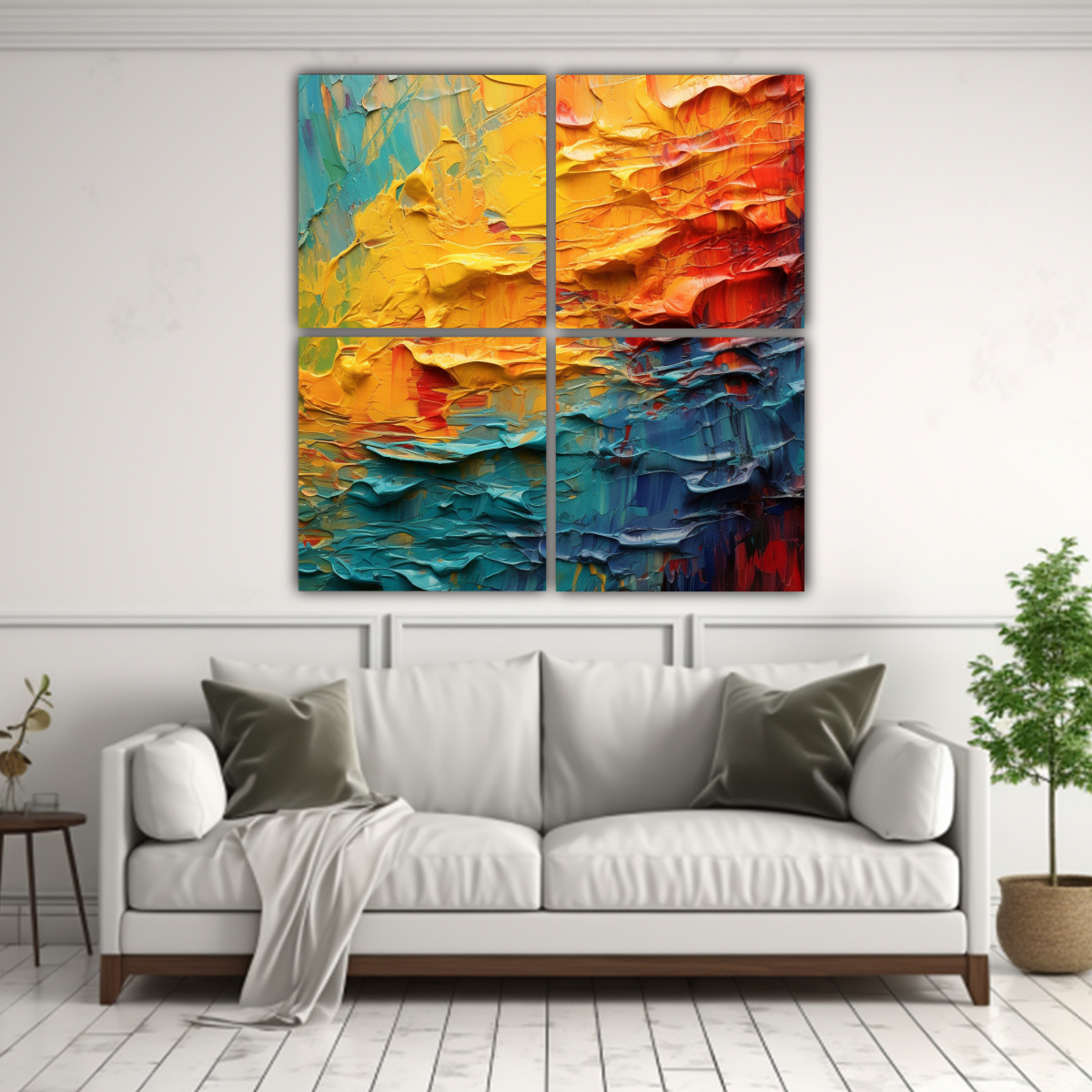 cuatro-lienzos-de-tela-forma-perspectiva-arte-moderno-textura-colorida-1