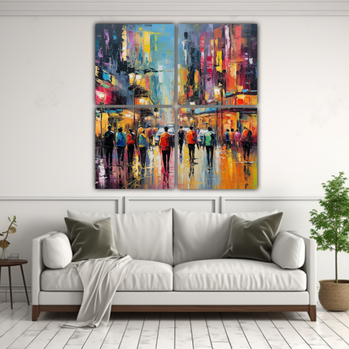 cuatro-lienzos-de-tela-minimalismo-urbano-vibrante-1