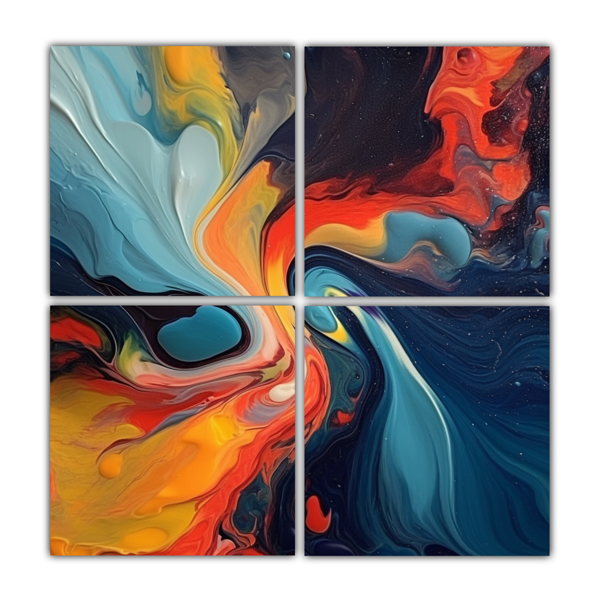 cuatro-lienzos-de-tela-moderno-obra-maestra-abstracto-colorido-en-movimiento