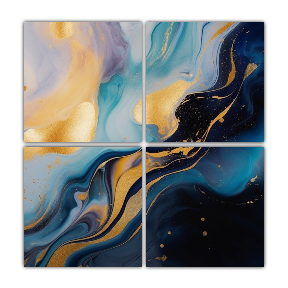 cuatro-lienzos-expresi-n-textura-suave-y-fluida-en-pinturas-decorativas-de-tinta