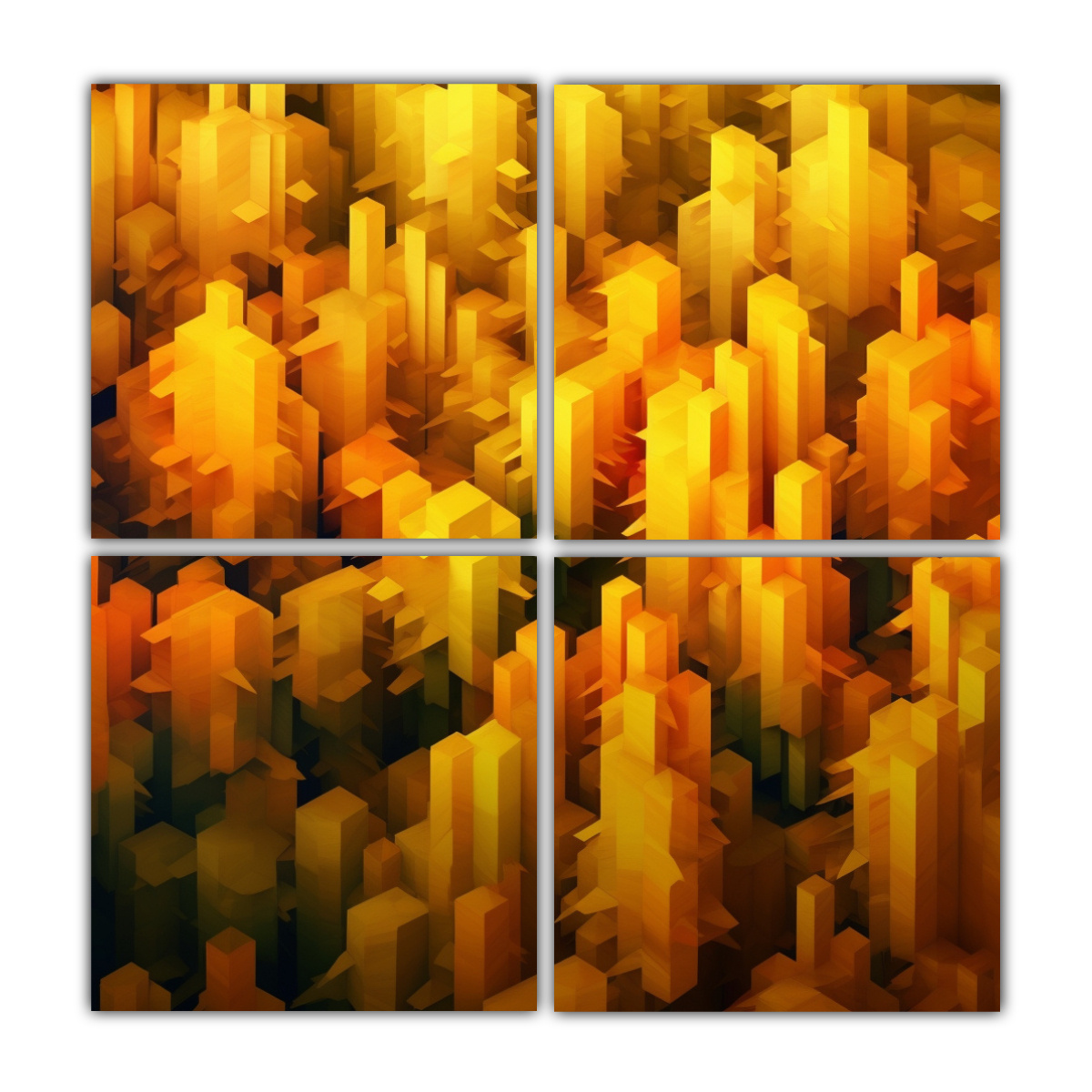 cuatro-lienzos-hermoso-para-sala-textura-patr-n-fondo-estilo-cubismo-c-rcuma