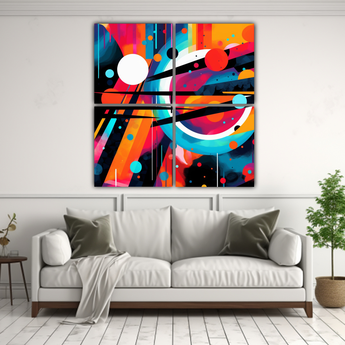 cuatro-lienzos-patron-intenso-para-crear-un-fondo-inspirado-en-el-arte-pop-moderno-edgy-1