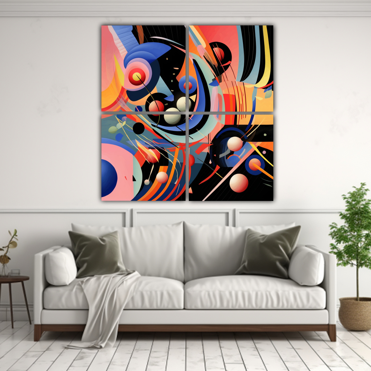 cuatro-lienzos-tela-impreso-belleza-abstracto-dibujo-animado-antiversimilitud-1