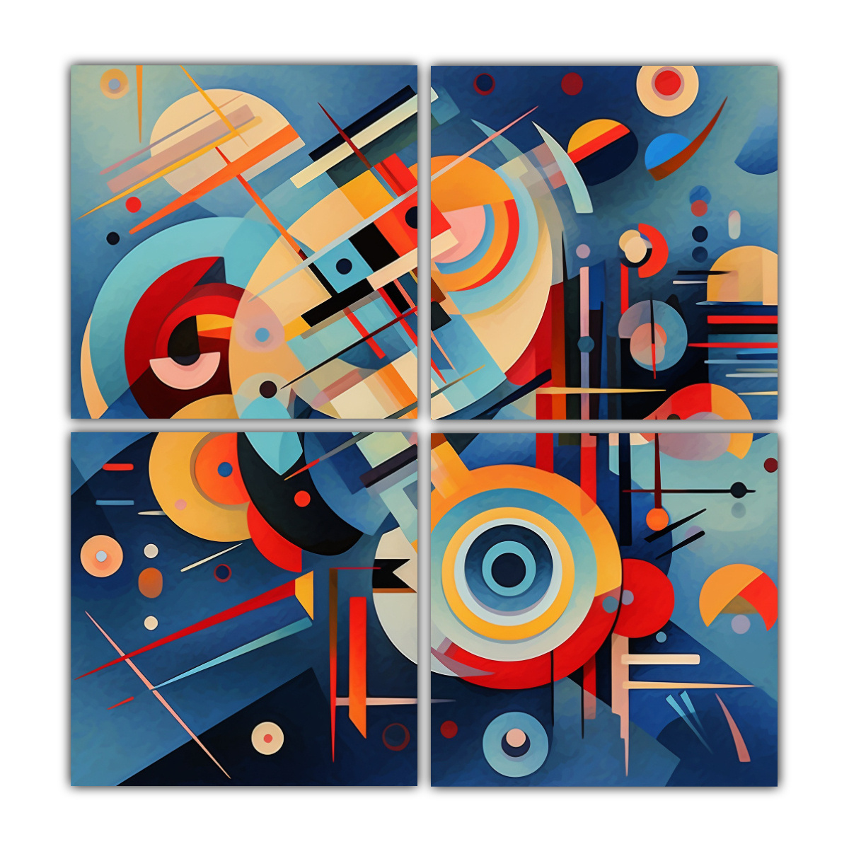 cuatro-lienzos-tonos-armon-a-crom-tica-imagina-10-al-estilo-de