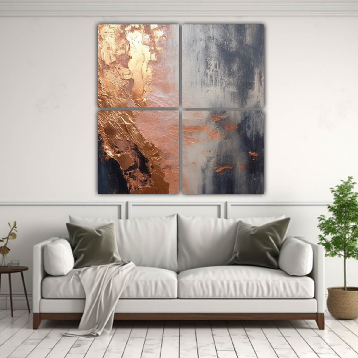 cuatro-lienzos-vanguardia-actuales-con-hojas-de-oro-rosa-y-plata-pinturas-abstractas-oscuras-y-hermosas-1-1