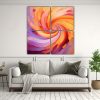 cuatro-lienzos-vanguardia-naturaleza-viva-pintura-abstracta-giratoria-colorida-con-naranja-y-p-rpura-1