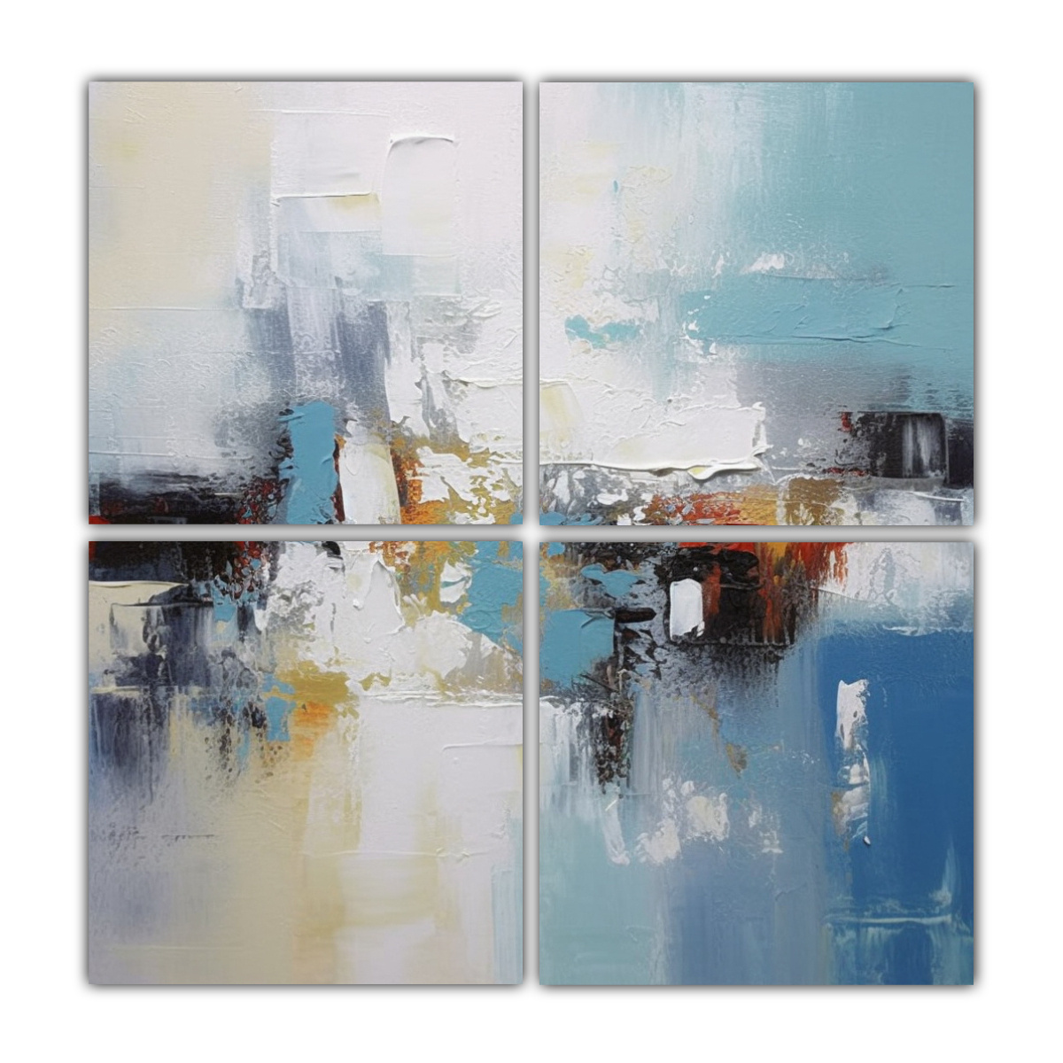 cuatro-pinturas-de-decoraci-n-de-calidez-equilibrada