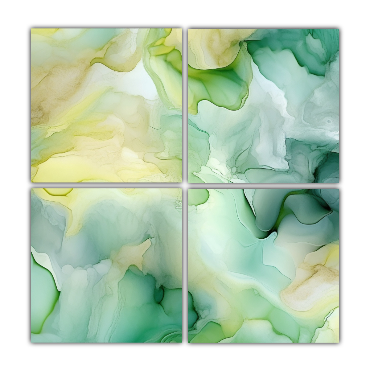 cuatro-telas-bastidor-abstracci-n-expresividad-pinturas-abstractas-fondo-pastel-tinta-alcohol-menta-