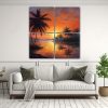 cuatro-telas-en-bastidor-con-dise-o-estrellados-pintura-al-leo-playa-tailandesa-palmera-atardecer-1-1
