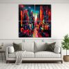 cuatro-telas-en-bastidor-dise-o-sim-trico-interpretaci-n-abstracta-de-una-ciudad-nocturna-con-pinturas-decorativas-1