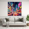 cuatro-telas-en-bastidor-tema-composici-n-din-mica-indulge-in-the-vibrant-energy-of-a-bustling-cityscape-1-1
