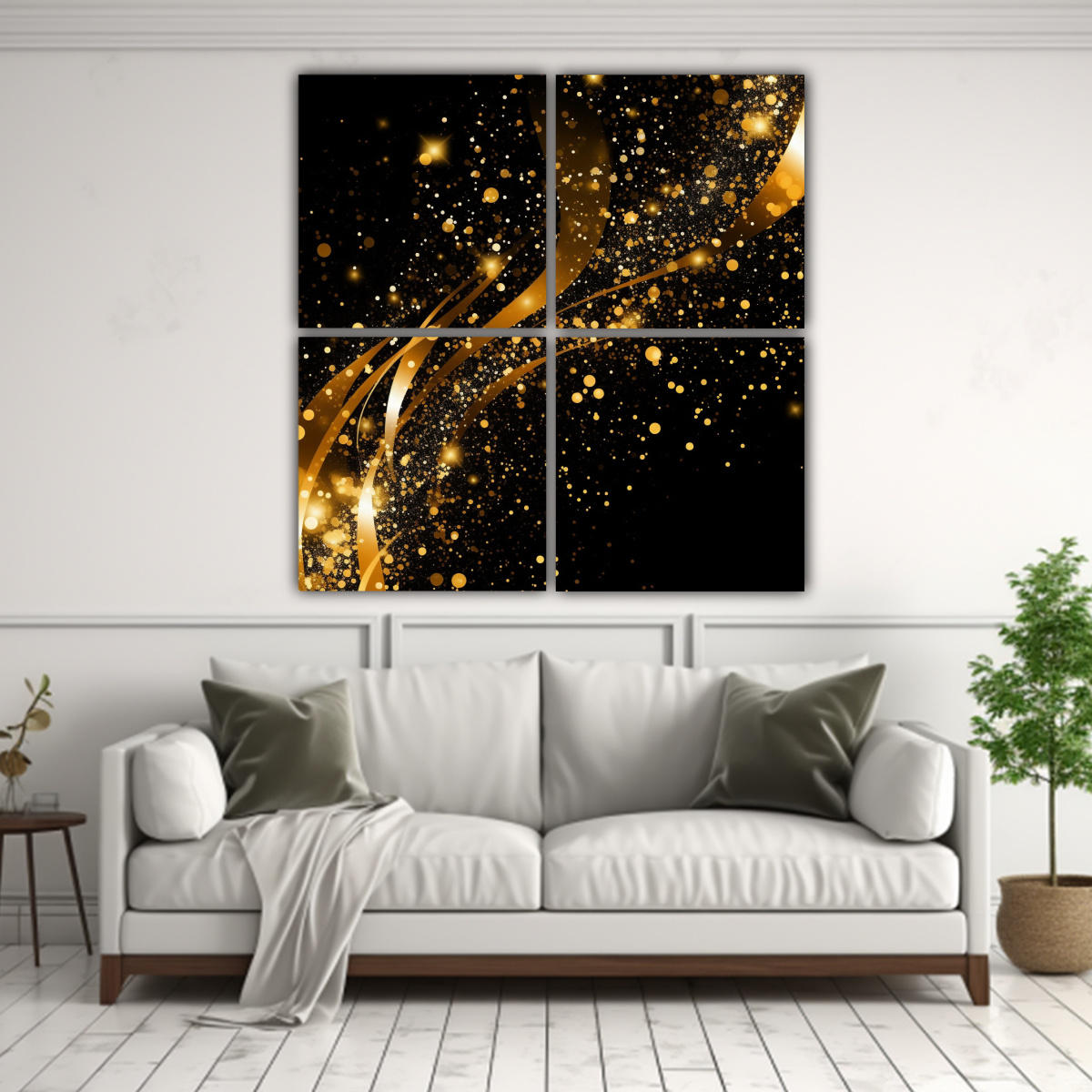 fondo-negro-dorado-con-brillo-cuatro-cuadros-cuadrado-vida-1