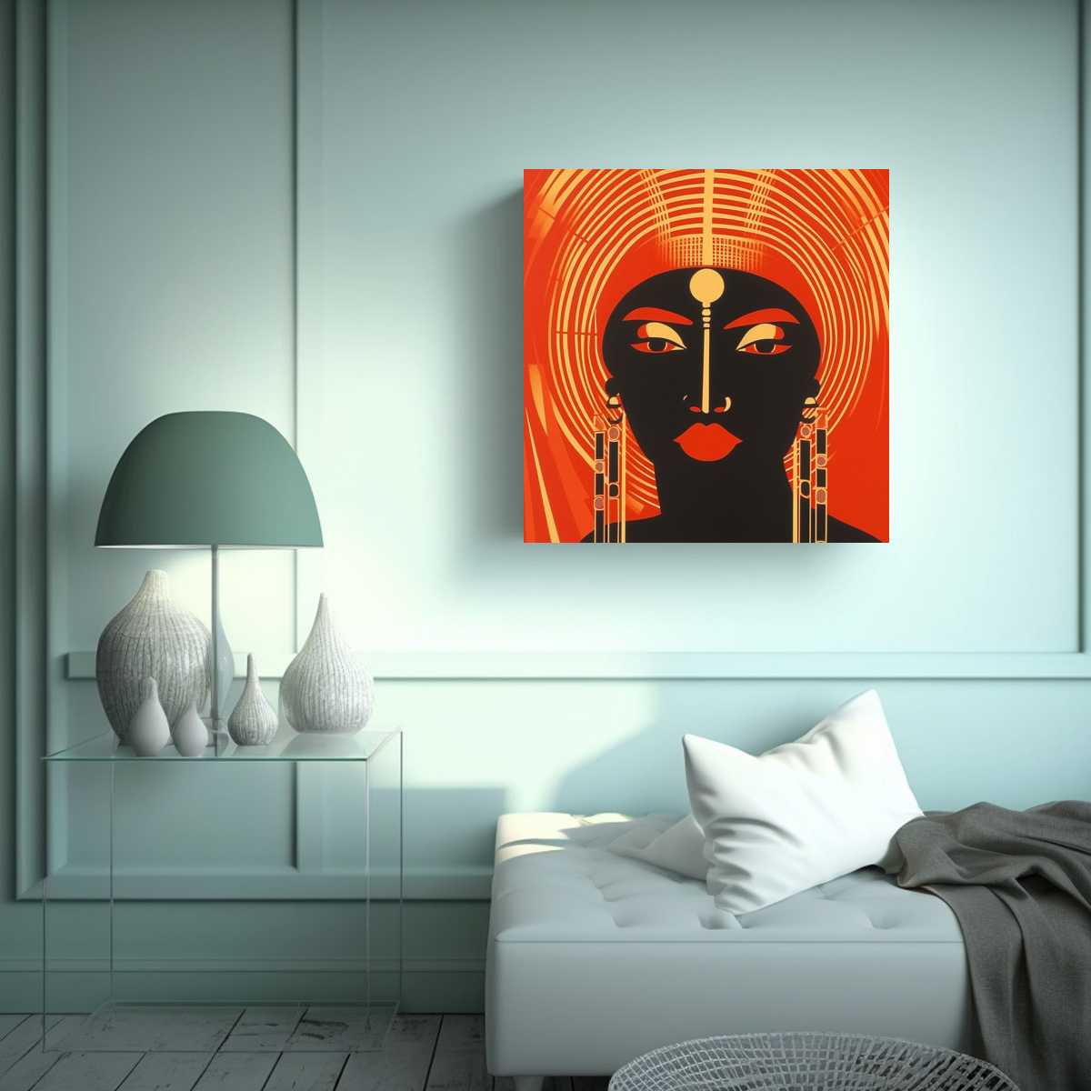 impresi-n-serigraf-a-de-mujer-maasai-dibujo-composici-n-linda-por-ert-1